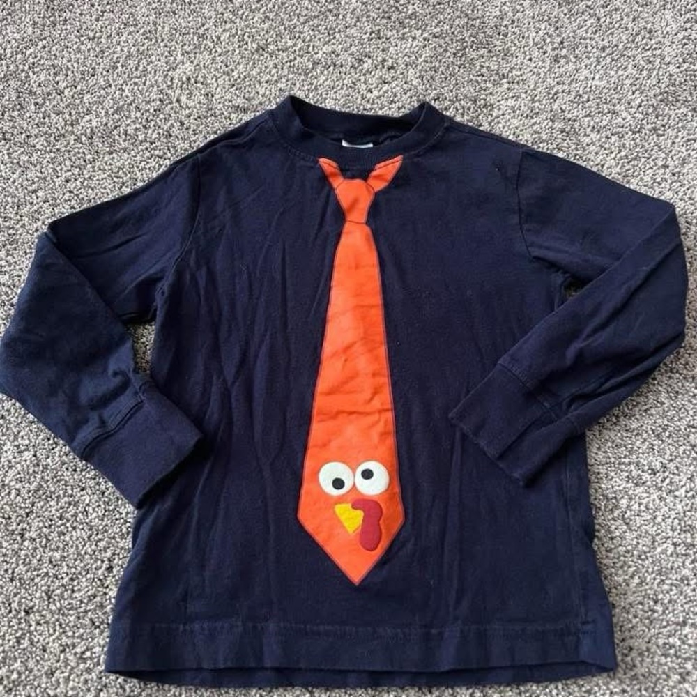 Gymboree Turkey Tie shirt